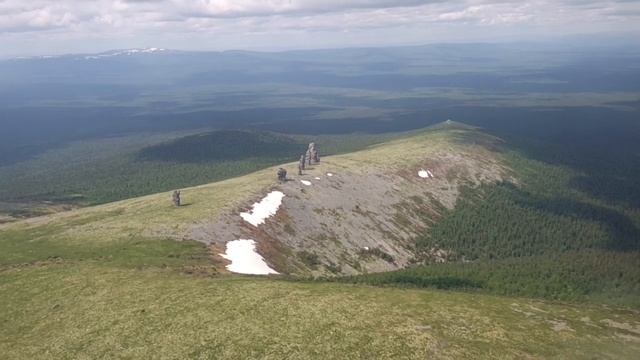 Маньпупунер с вертолета