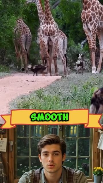 wcSpKpZABWI - ＂Chasing Giants： The Wild Dogs’ Bold Gamble＂#shorts  #animals #shorts