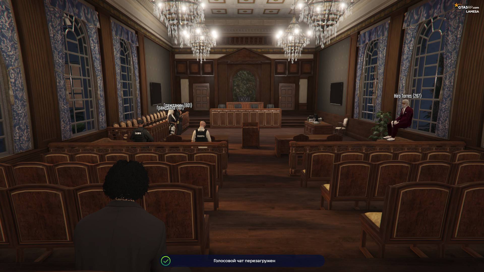GTA 5 RP Суд против медиа партнера
