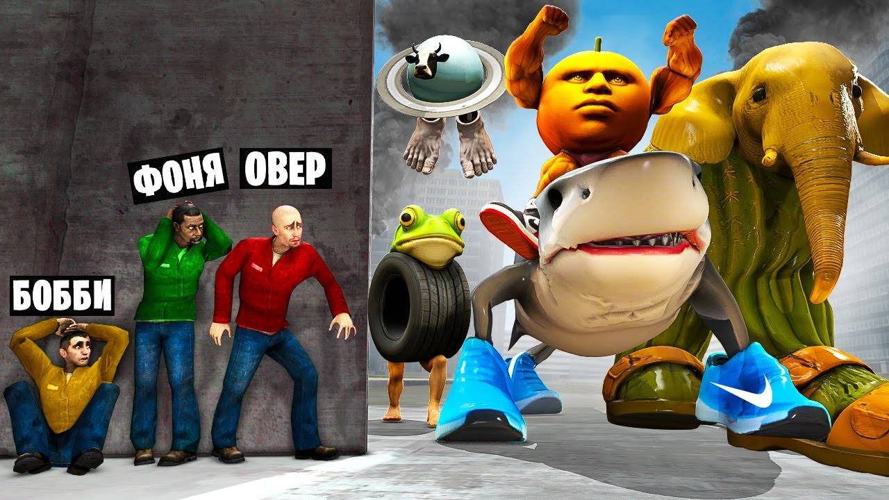 БРЕЙНРОТ АПОКАЛИПСИС! ИТАЛЬЯНСКИЕ МЕМЫ ОХОТЯТСЯ НА НАС! УГАР И БЕЗУМИЕ В Garry`s Mod