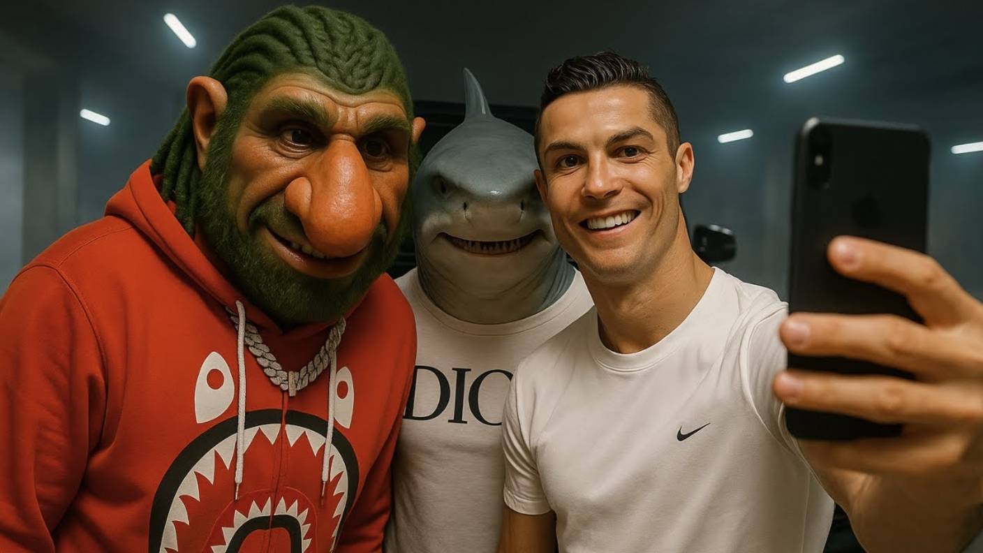 Роналду ФАНАТ Итальянских Мемов?! Он сфоткался и записали рэп