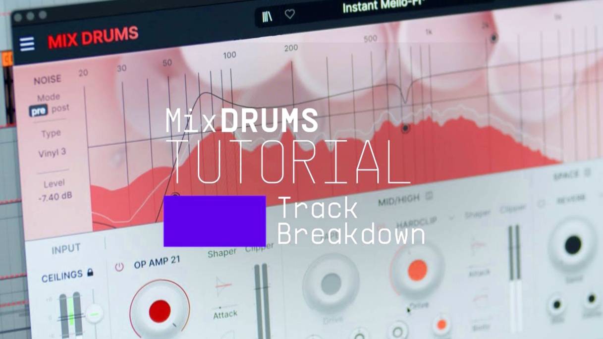 Arturia Mix Drums: Track Breakdown