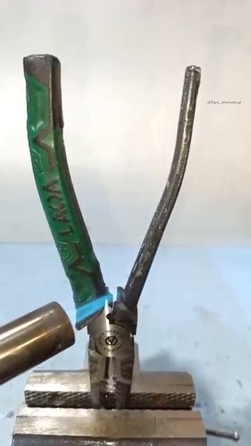 Как легко и надежно прикрепить ручку к плоскогубцам #diy #tips #tools