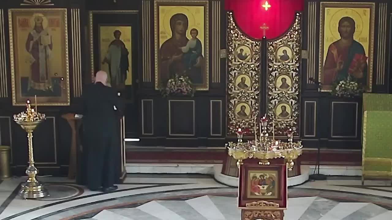 12.06.2025  Божественная Литургия. Четверг. Седмица 1-я по Пятидесятнице (сплошная).