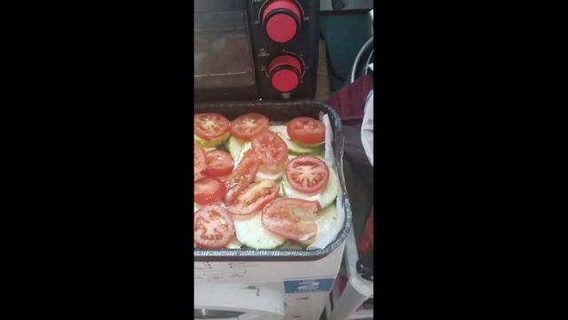 Тушенные кабачки в духовке