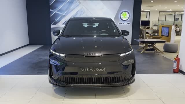 Skoda Enyaq Coupe Sportline 2025 обзор