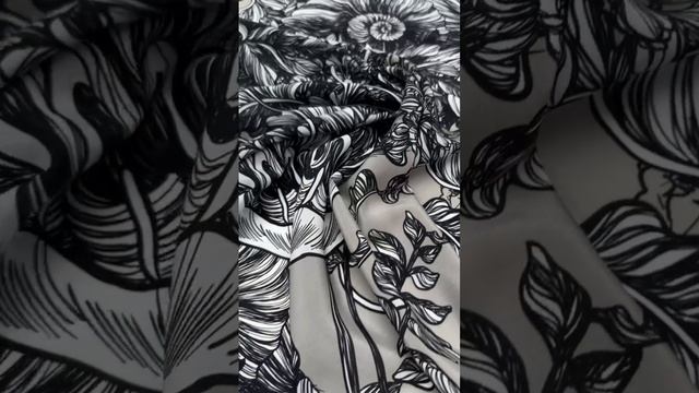 DIOR Изысканная шелковая ткань