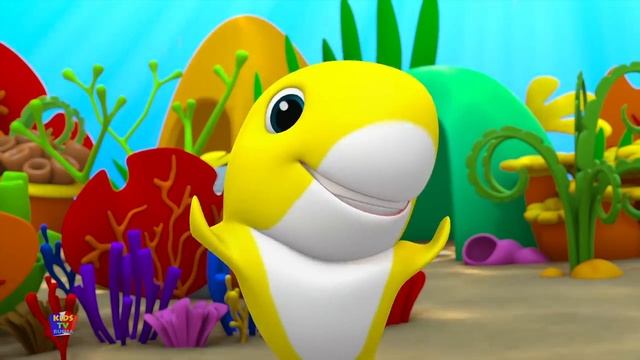 Pождество ребенок акула   Рождественский снеговик   Анимационные видео   Kids Tv Russia   потешки