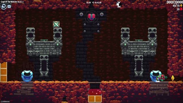 Levelhead - Crypt Of The Watcher - Склеп Наблюдателя [No Death, All Collectible]