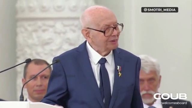 Путину про Ядерный щит России! Участники программы «Время Героев» в День России в Кремле.
