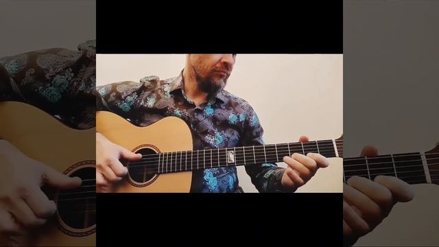 Фрагмент пьесы для гитары - Guitar piece fragment