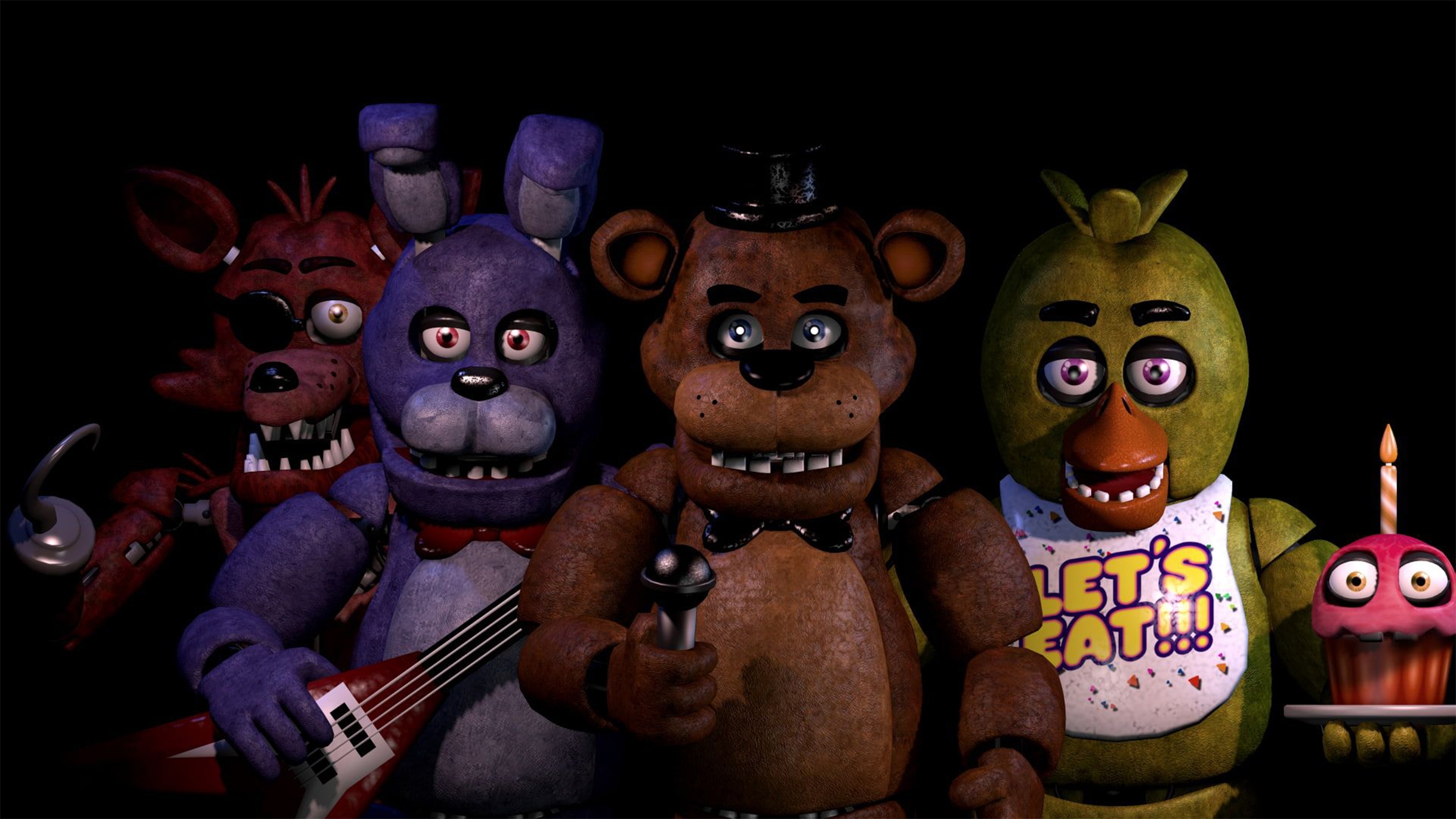 five nights at Freddy 2/fnaf 2/super Lego mult
