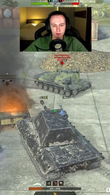 Статист Alex остался 1 в 3 затащил и не заплакал Tanks Blitz
