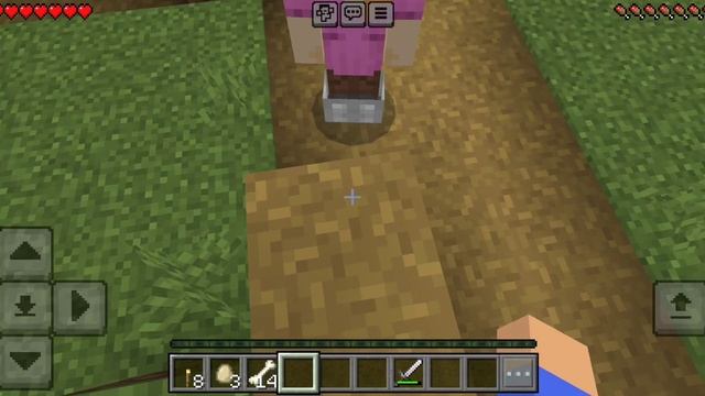 нельзя касаться зелёного цвета или умрёшь! Minecraft