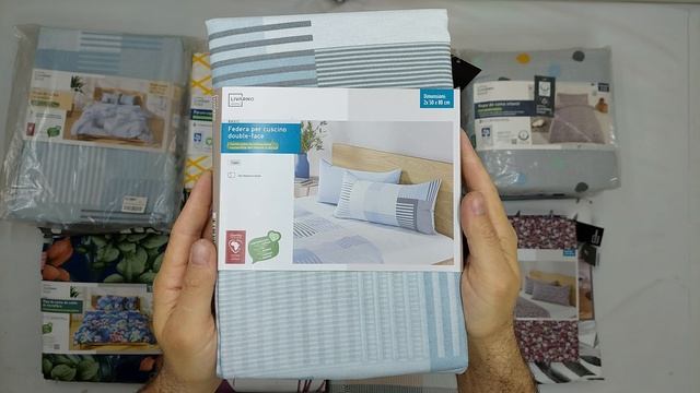 37245 Lidl постельное белье (ПДО) в упаковках сток, 2пак, оптом
