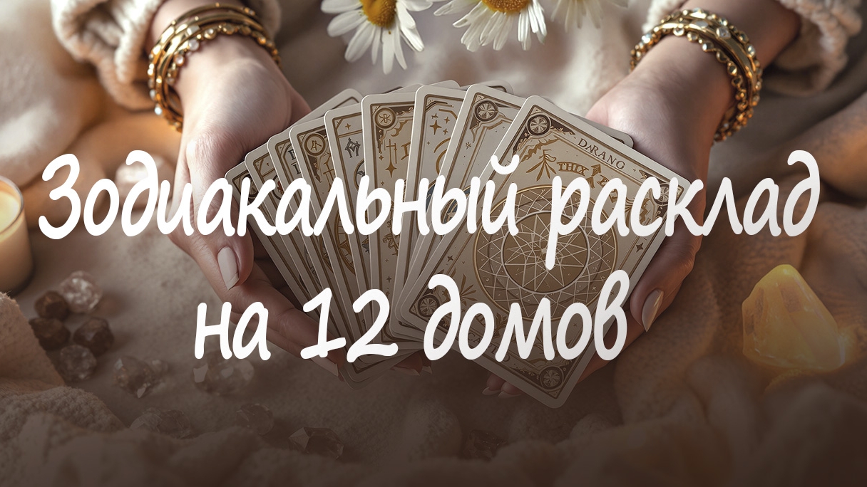 Зодиакальный расклад на 12 домов зодиака