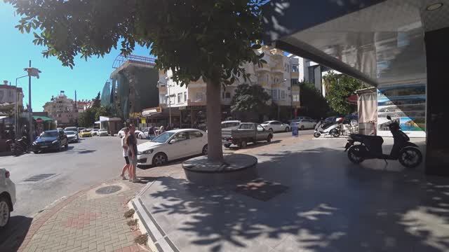 Поездка в центр Алании. Узкие улочки и небольшие кафе