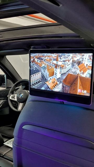 Установка монитора на подголовник #Parafar PFTech121N4G4/64 в #BMW #X5