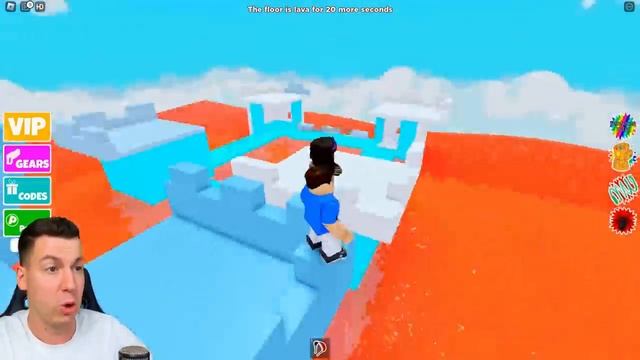 ВЛАДУС ( VLADUS ) - 🌋 ПОЛ - ЭТО ЛАВА в ROBLOX ! ВЛАДУС