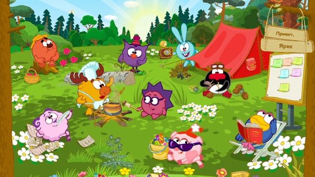 Смешарики идут в поход #9