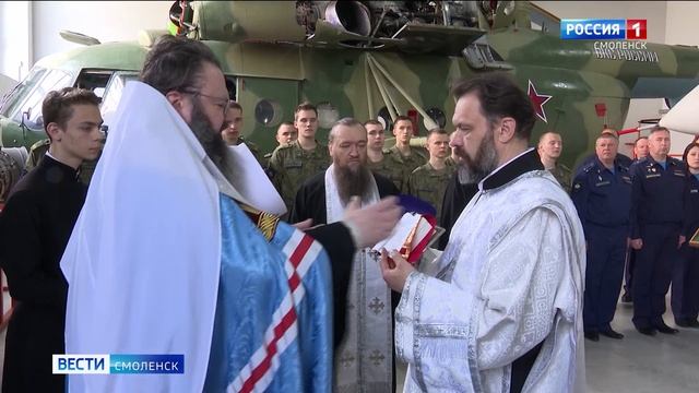 Об освящении военной кафедры СФ «НИУ «МЭИ» в материале ГТРК «Смоленск»