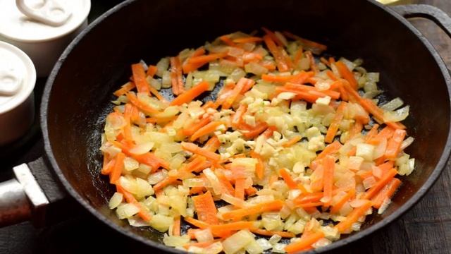 Гречка с кальмарами