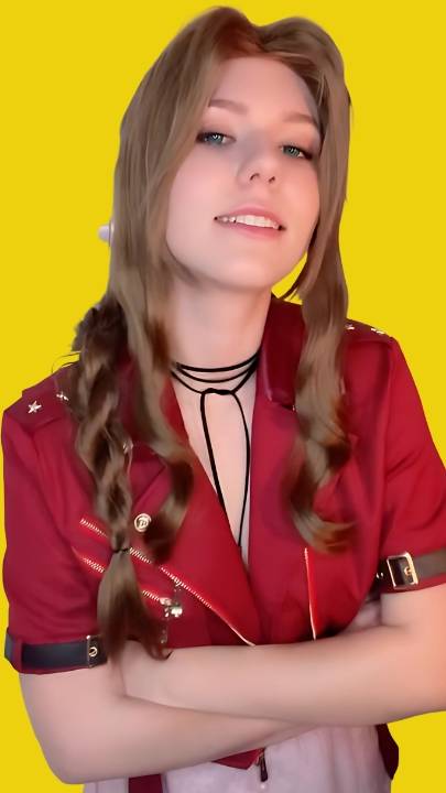 Aerith Gainsborough - Final Fantasy #finalfantasy #aerith #cosplay #short #shorts #girl