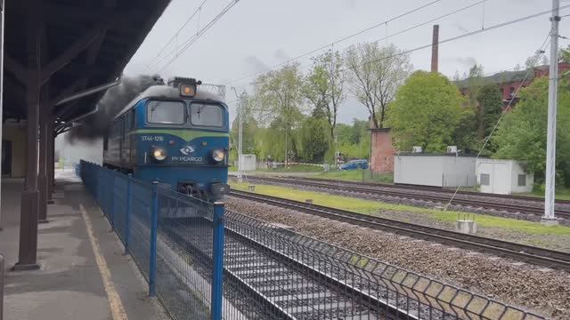 Гагарин дал медведя! Тепловоз ST44-1216 следует резервом
