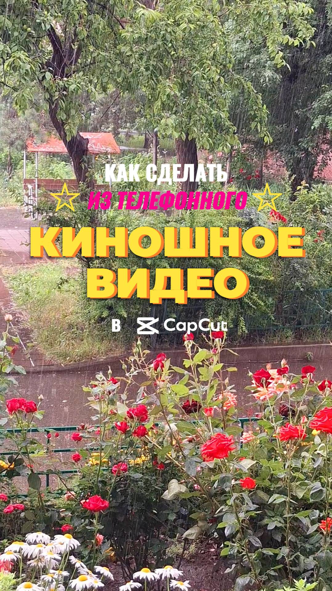 ✅ Как превратить телефонное видео в киношное?