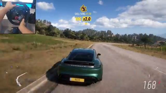 Porsche Taycan Turbo S в Forza Horizon 5