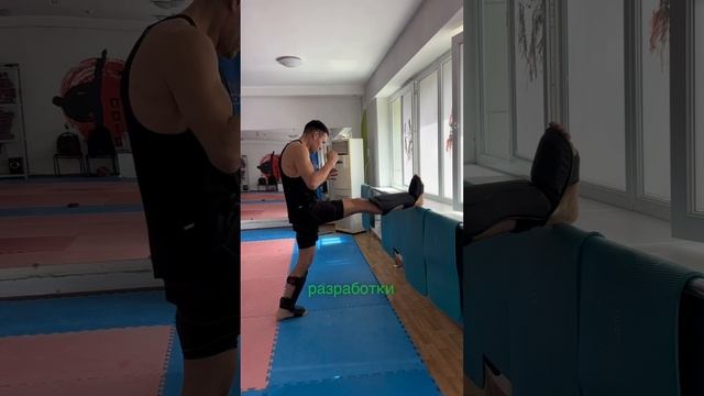 Муай Тай - фронт кик #мма #удары #тренировка #спорт #бокс #муайтай