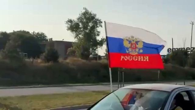 🇷🇸🇷🇺 Автопробег в честь Дня России провели в Сербии