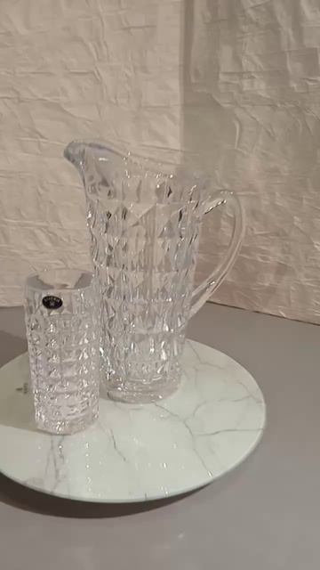 Набор для воды 7 предметов Crystalite Bohemia "Диаманд /Без декора" / 088056