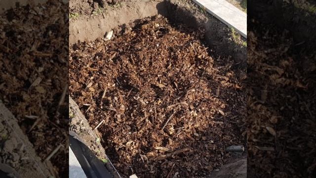 Создание плодородной земли на грядке.