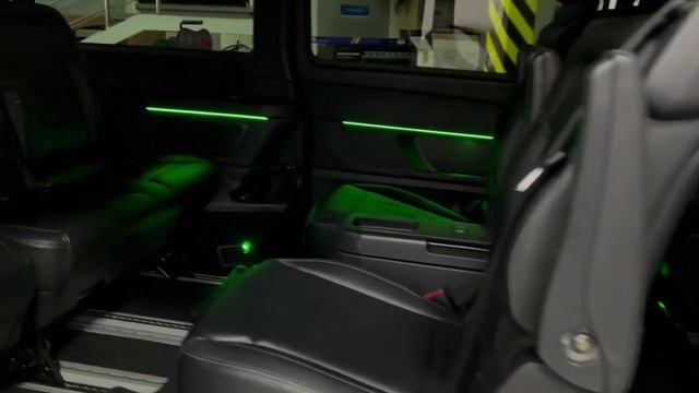 V-class, Vito W447 - контурная атмосферная подсветка