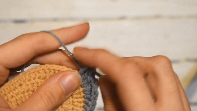 Мотив сердце крючком, часть 2