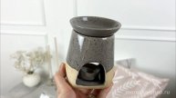 Аромалампа ДЖАФАР, керамика, тёмно-серая, 11х9 см, 252731000-2