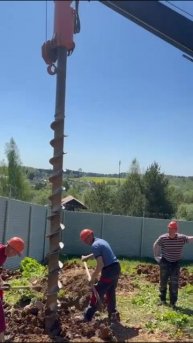 Бурим и копаем в 4 руки 📞 +7 (985) 185-77-77 Услуги бурения.