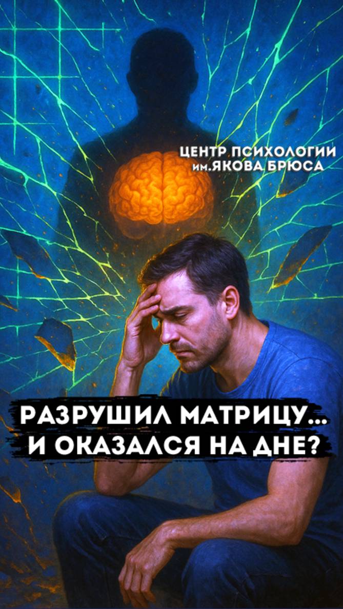 Разрушил матрицу… и оказался на дне?