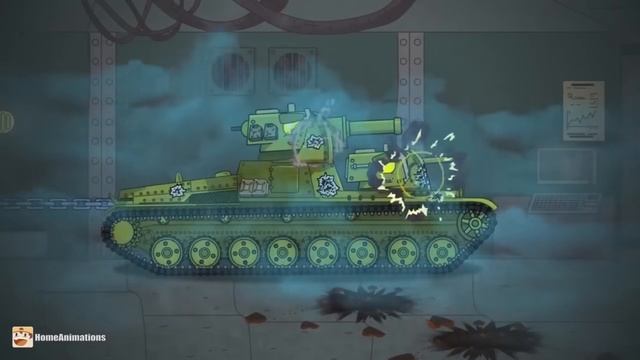 HomeAnimations – Мультики про танки  ВСЕ СЕРИИ истории братьев кв 6 + бонусная концовка - Мультик пр