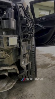 Установили мёртвые зоны для #BMWx6 G06