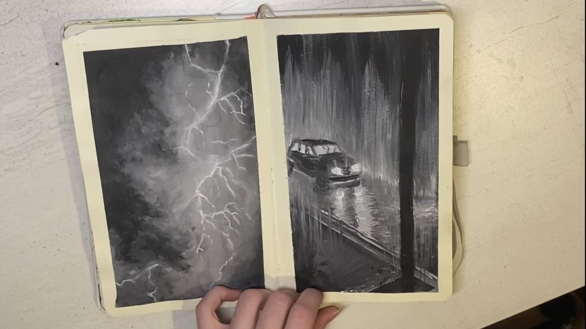 Sketchbook tour =ටᆼට= Обзор скетчбука