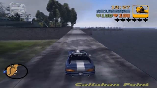 GTA 3 - Walkthrough - Unique Stunt Jumps #8 - Atlantic Quays (Portland)
