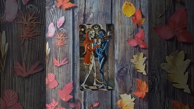 Для начинающих.Таро безумной луны.Двойка Кубков