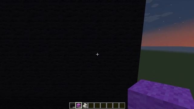 Строим голову эндр дракону в Minecraft