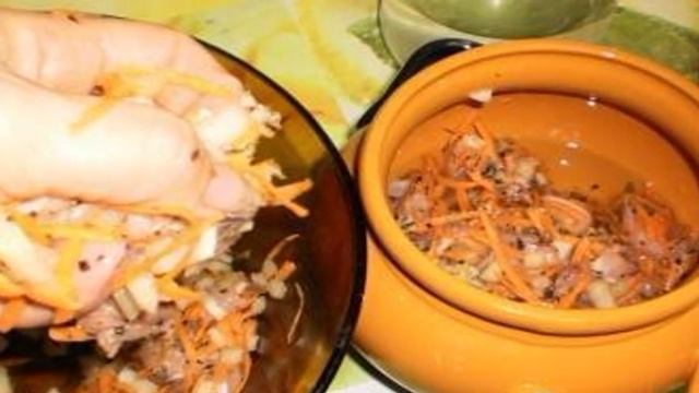Гречка в горшочках