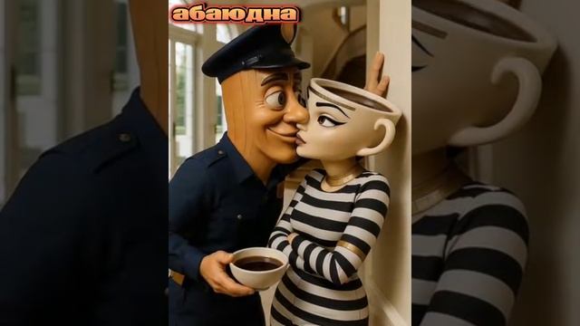 БАЛЕРИНА КАПУЧИНО ☕️  В ТЮРЬМЕ 😨#мем