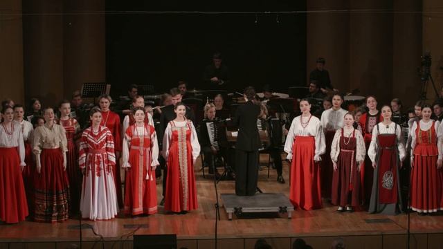 Сербская народная песня «Ой, ружице румена» - вокальный ансамбль студентов отделения Сольного народн