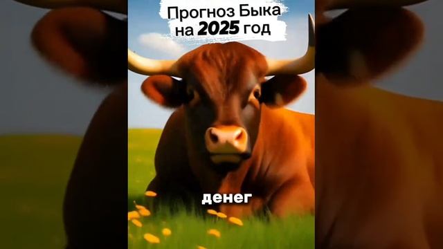 Прогноз Быка на 2025 год