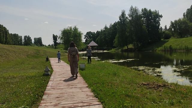 Спасск. На пруду